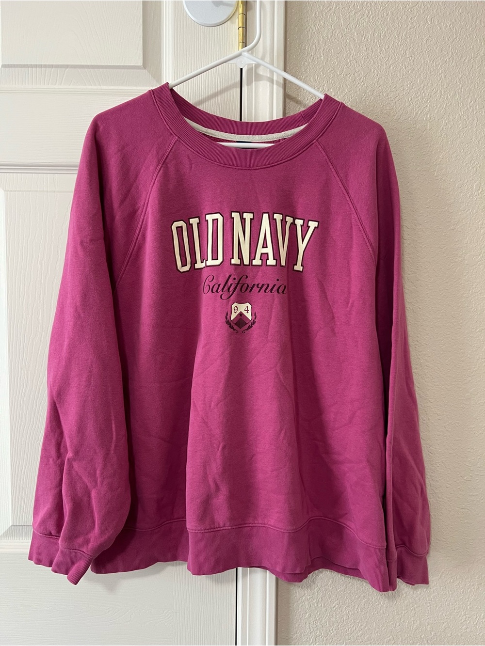 Old Navy Pink California 94 Graphic Sweatshirt Pullover Size XXL